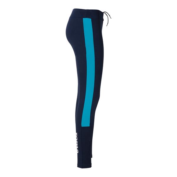 Joma Eco Championship Long Tights Navy/Fluo Turquoise